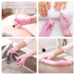 20/100pcs Nitrile Gloves, Cleaning Gloves, Dishwashing Gloves, Household Cleaning Gloves, Disposable Nitrile Gloves, Black Gloves Disposable Nitrile Gloves Household Nitrile Gloves Powder-Free Nitrile Gloves Touchscreen Compatible Gloves - Image 8