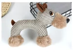 Pet supplies: dog toys for chewing, making sounds, and relieving boredom, arched plush toys, plush toy factory in stock - Image 22