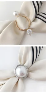 A Scarf Clasp Choice Many Styles Scarf Helper Fashion Scarves Buckle Scarf Ring 1PCS - Image 56