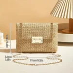 Crossbody Bag for Women Chain Strap Banquet Stylish Accessory Shoulder Bag for Day-to-Night Outfits - Image 6