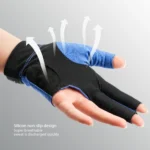 KONLLEN Pool Glove Fingerless Gloves Left Hand Gloves Snooker Gloves Pool Cue Gloves Carom Gloves Durable Billiards Accessories - Image 14