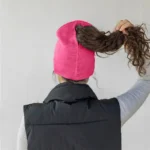 Women's Hats for Autumn&Winter-Comfortable Stylish Versatile Warm-Keeping Hairstyle-Protecting Knitted Satin Woolen Hats - Image 27