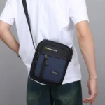Men Crossbody Bag Single Shoulder Bags Big Capacity Storage Bag Fashion Multi-Pockets Business Crossbody Bags - Image 33