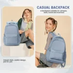 Backpack for Female College Students, High School Girls, Middle School Girls, Versatile, Suitable for Boys, Daily Outdoor Use. - Image 16