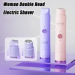 Electric Shaver for Woman Double Head Dual Purpose Female Razor Body Epilator Leg Underarm Bikini Electric Hair Remover Trimmer - Image 10