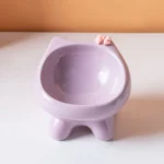 Cat Supplies Bow-Tie High-Leg Cat Bowls Large-Diameter Anti-Slip Dog Feeder Dish Cute Neck Protection Pet Food Bowls Home - Image 12