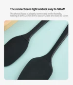 Silicone Kitchenware 6-Piece Set, Cream Scraper, Spatula, Oil Brush, Size Scraper Set Baking Tool, Non-Integrated Hand - Image 17