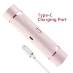 Electric Shaver for Women Waterproof Wet & Dry Hair Razors 2 in 1 Double Head Portable Bikini Hair Trimmer Detachable Head Shave - Image 26