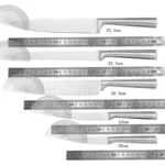 5 Piece Stainless Steel Kitchen Knife Set, Ergonomic Hollow Handle Design, Household Chef Knife for Chopping Carving Slicing - Image 6