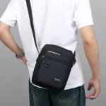 Men Crossbody Bag Single Shoulder Bags Big Capacity Storage Bag Fashion Multi-Pockets Business Crossbody Bags - Image 26