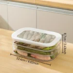 Meat Container for Fridge, Stackable Cold Cuts Storage Containers with Clear Lids for Deli Meat, Bacon, Cheese & Meal Prep - Image 7