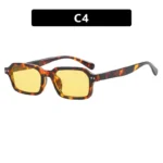 Women's Square Sunglasses 2024 New Sunglasses Fashion Sunglasses Street Photography Sunglasses Trendy Fashion - Image 9