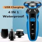 Electric Shaver for Men's Rechargeable Waterproof Electric Razor Beard Trimmer Wet-Dry Dual Use Shaving Machine Facial Epilato - Image 22