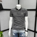 Polo Men's T-shirt Slim Fit Clothes Streetwear Top Embroidery Print With Collar Man Tee Shirts Graphic White Vintage Hot S - Image 8