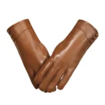 Genuine Leather Gloves for Women Soft Sheepskin Warm Touchscreen Gloves Fashion Women Leather Gloves Winter - Image 5