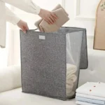 Household Laundry Baskets Foldable Bathrooms Laundry Baskets Large Capacity Multifunctional Waterproof Clothes Storage Basket - Image 3