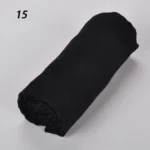 Sparsil Women Summer Soft Retro Tassels Solid Color 180x90 Shawls Female Thin Wraps Hijab Beach Holiday Scarf - Image 28
