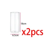 Glass Clear Cylinder Flower Vases for Centerpieces Wedding Decoration,Hurricane Floating Candle Holder for Party Home Decor - Image 9
