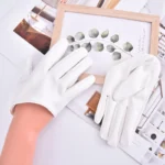 Sexy Leather Gloves For Women Half Palm PU Leather Gloves Party Show Performance Dance Gloves - Image 7