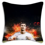 Pillow Covers Cartoon Sofa Decorative Home Double-sided Printing Short Plush Cute Cushion Football Star C Ronaldo Number 7 Cover - Image 14
