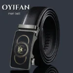 Men Genuine Leather Belts Ratchet Belts Designer Belts Men Business Belts Quality Genuine Leather Genuine Durable Belts - Image 7