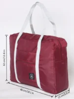 Travel Supplies Storage Bag Moving Bag Travel Storage Bag Airplane Bag Foldable Luggage Bag Large Capacity Trip Storage Bag - Image 14