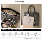 Women’s Tote Bags 2022 Trend New Mass Canvas Shoulder Bags Luxury Designer Handbags Casual Fashion Messenger Bags - Image 11