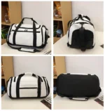 Travel Bag with Logo Large Capacity Short Distance Luggage Bag With Printed Name Custom Fitness Bag Sports Training Bag DIY - Image 3