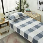 Printed Bed Sheet 1pc For Single Bed 120*210cm Home Textile Modern 100% Polyester Flat Sheet Bunk Bed Linens Single Bedspread - Image 12