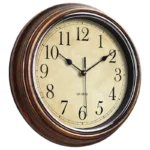 Wall Clock 12-inch Large Retro Wall Clocks Non Ticking Classical Quiet Clocks Living Room Kitchen Bedroom Office Decor A0KF - Image 8