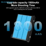 For Insta360 X3 Battery Charger 1800mah Camera 360 Panoramic Action Camera Batteries Accessories For Insta360 ONE X3 - Image 17