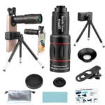 18/36/64X Telephoto Phone Lens with Tripod Universal External Zoom Camera Lens Long Focus Telephoto Lens for Android & iPhone - Image 7