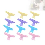 12Pcs Hair Clips Pro Barber Styling Sectioning Haircut Hairpin Barbershop Hairdressing Clamps Claws Salon Household Styling Tool - Image 3