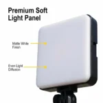 Smartphone Vlogging Kit Led Video Light Camera Rechargeable Fill Lights Portable Photography Lighting For Live Stream Video - Image 17