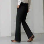 Flared Trousers For Men Slim Fit Wide Leg Man Suits Pants Tressed Business Fluid Bell Mouth Gray Draped Social Tailoring Luxury