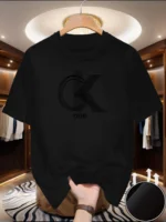 Men's Graphic T-Shirts - Casual crew neck, short sleeves, summer essentials, fashionable prints, comfortable clothing | Modern c - Image 5