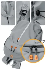 Fashion Men's Backpacks Large Capacity Students School Bag With USB Charging Port Laptop Bags Lightweight Men Travel Backpack - Image 18