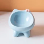 Cat Supplies Bow-Tie High-Leg Cat Bowls Large-Diameter Anti-Slip Dog Feeder Dish Cute Neck Protection Pet Food Bowls Home - Image 7