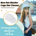 Hat Washer Cage, Hat Washer for Baseball Caps for Washing Machine or Dishwasher, Ball Cap Washers Frame for Flat and Curved Hats - Image 12