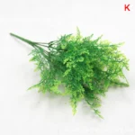 Artificial Plants Fake Leaf Foliage Bush Home Office Garden Wedding Decors - Image 10
