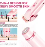 Electric Shaver for Woman Double Head Dual Purpose Female Razor Body Epilator Leg Underarm Bikini Electric Hair Remover Trimmer - Image 13