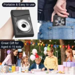 Digital Camera 4K 24 Million Pixels Children Camcorder 16x Zoom Compact Cameras Auto Focus for Kids Adult Beginners Photograph - Image 4
