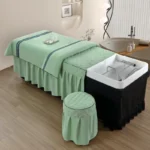 Head Washing Hairdressing Bedspread Barbershop Beauty Salon Hair Salon Thai Massage Bedspread Skin-Friendly SPA Bed Cover - Image 16