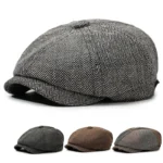 Unisex Casual Newsboy Hat for Travel, Shopping & Vacation - Retro Beret for Spring, Autumn & Winter - Image 12