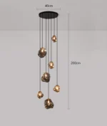 Modern led Pendant lights bedroom decorative dining room indoor lighting interior lighting Ceiling lamp chandelier - Image 9
