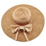 Hats for women in summer, beach hats, seaside outings, face covering, sun protection, large brim sun hats, foldable sun hats - Image 10