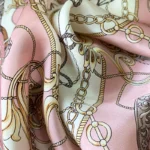 90*90cm Square Silk Scarves Women Hijab Shawls Fashion Print Kerchief Femme Head Scarf Foulard Bandana Beach Pareo - Image 6