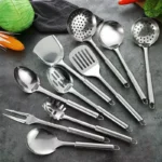 Kitchen Cookware Cooking Utensils Stainless Steel Shovel Soup Spoon Turner Utensils Dinnerware Cooking Tool Kitchen Gadgets - Image 3