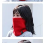 Knitted Neck Warmer Sports Scarf Fashion Soft Women Men Face Cover Winter Skating Running Hiking Scarves Thick Cold-proof Collar - Image 31