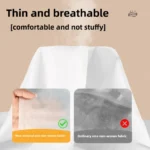 Soft Non-woven Disposable Fitted Sheet with Elastic Bands Non Slip Disposable Bed Sheet Single Bed Mattress Covers Travel - Image 12